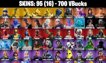 CONTA FORTNITE COM 95 SKINS NEO VERSA/GOLD MIDAS/GOLD TNTINA/KYMERA/SORANA