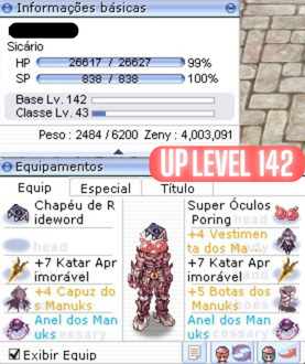 RAGNAROK LATAM - SERVIÇO DE LEVELING 1 AO 250 MELHOR PREÇO (DESCONTO)