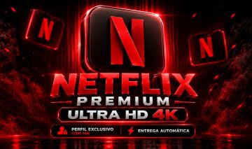 Netflix Premium 4K | 30 Dias | Perfil Exclusivo com PIN + Entrega Automática