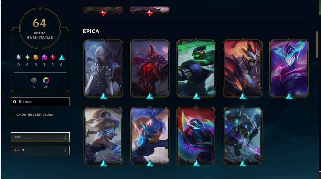 Conta lol d4 +25 -16lp