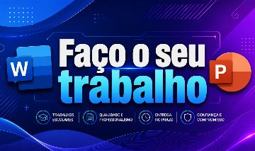 Faço O Seu Trabalho De Escola ou Faculdade!!! (opções dentro do anúncio).