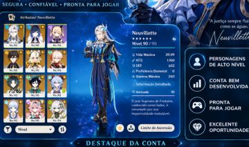 CONTA COM NEUVILLETTE/ GENSHIN IMPACT