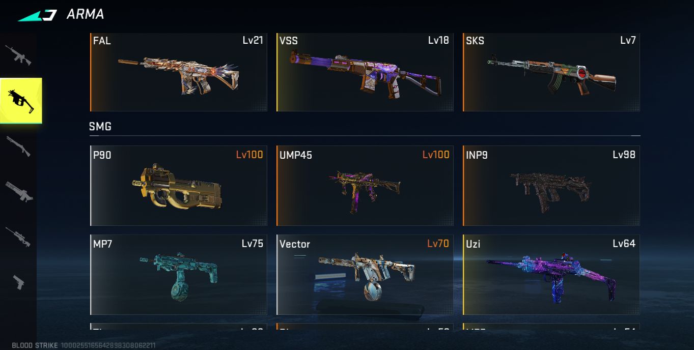 CONTA BLOODSTRIKE/FACAS/MUITAS SKINS/ COM MAIS DE 1000 DIAS