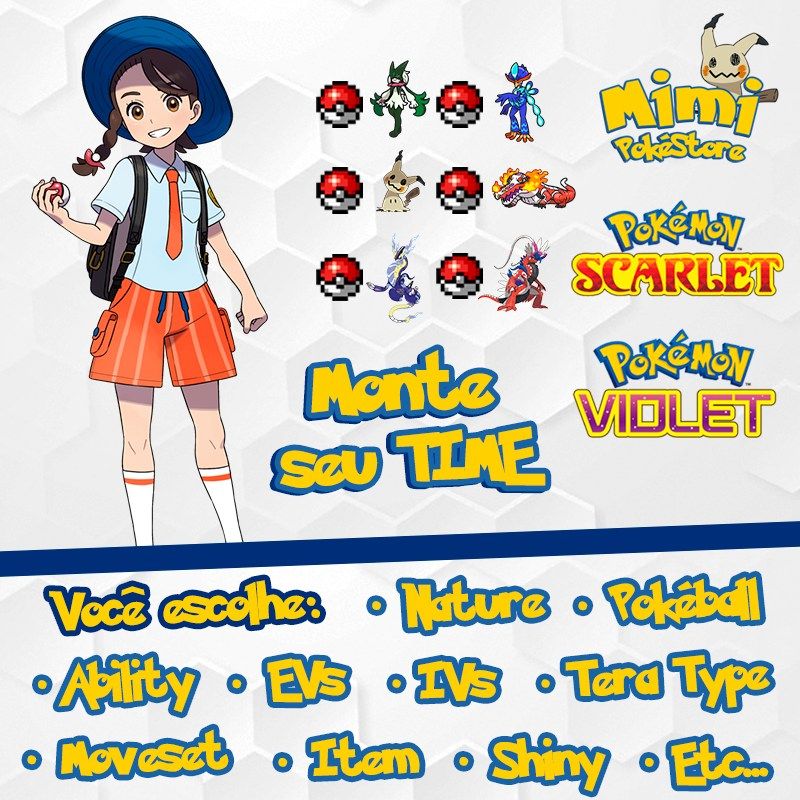 CUSTOM Pokémon Shiny Personalizado Champions (QUALQUER JOGO DE SWITCH OU HOME)