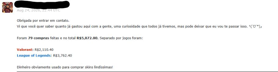 CONTA RIOT COM MAIS R$5.000 EM SKINS NO LOL E VALORANT