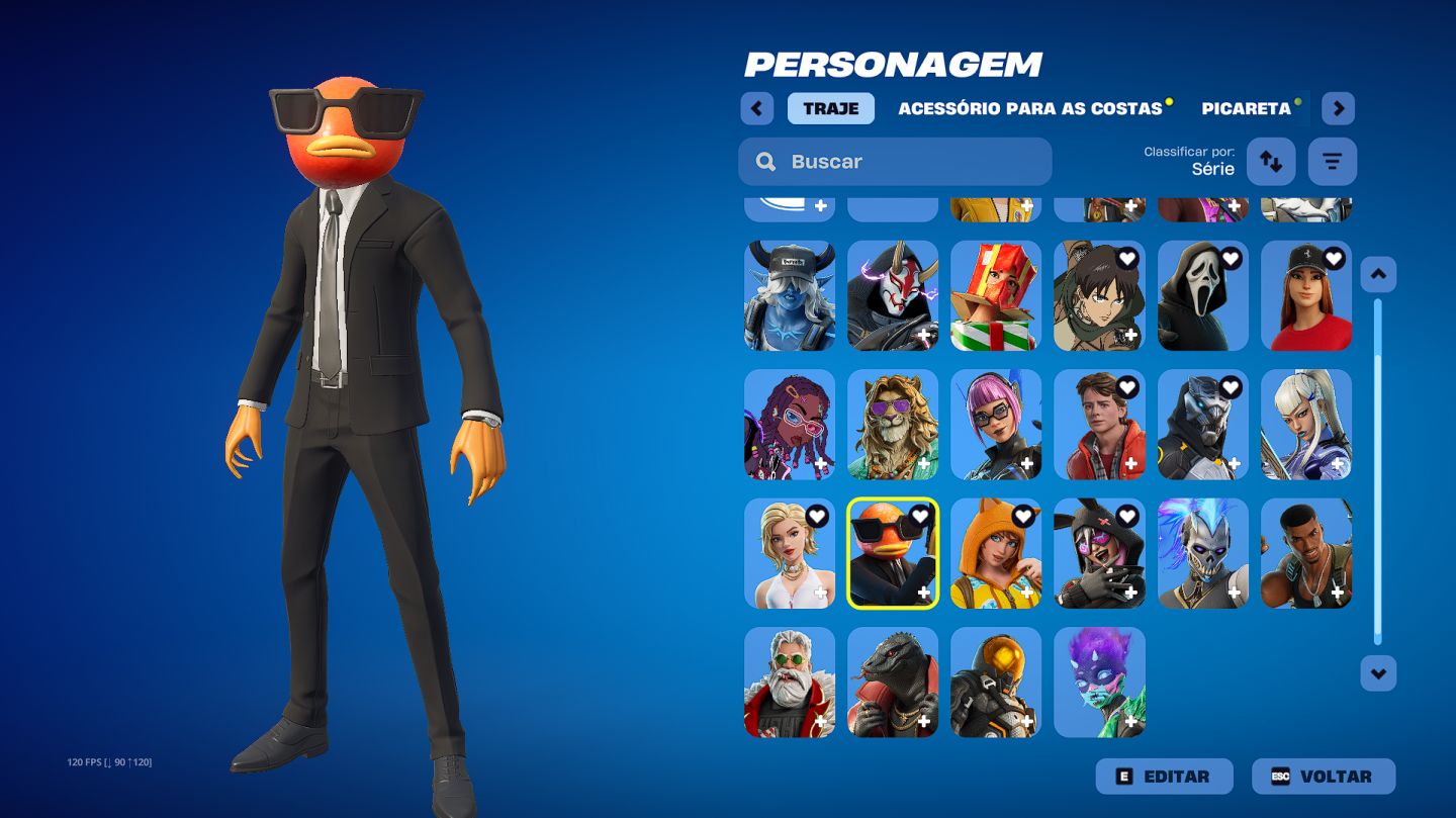 CONTA FORTNITE SKIN FERRARI, GHOST FACE, EREN, SKIN EXCLUSIVA XBOX
