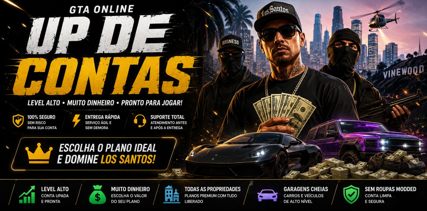 GTA ONLINE | UP DE CONTA + MONEY BOOST | ENTREGA RÁPIDA