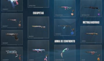 CONTA VALORANT | 6 VANDALS PREMIUM + PHANTOM + GUARDIAN + SHERIFF