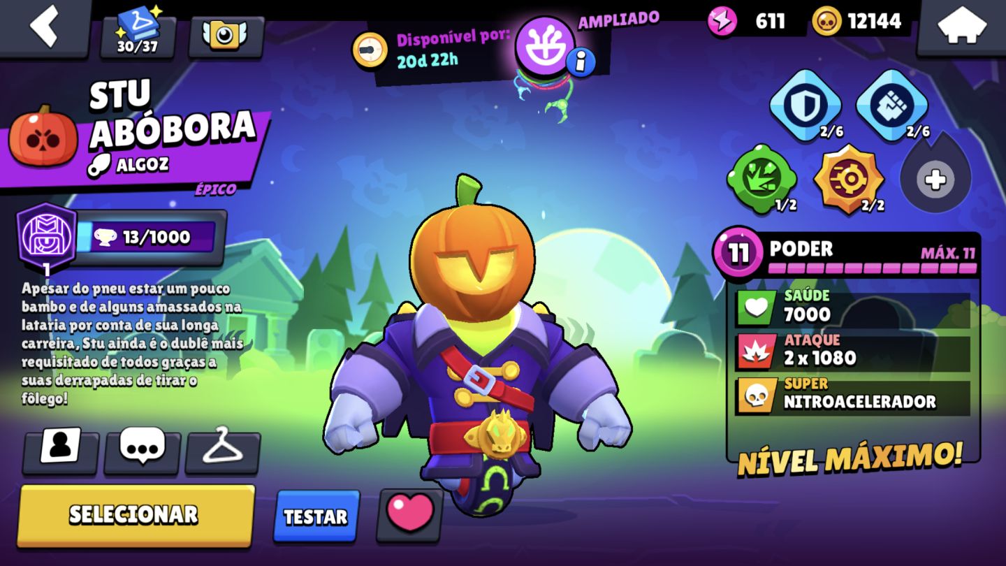 Conta de brawl stars, +80k de troféus