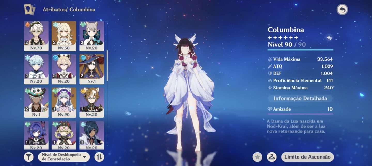 ZIBAI + COLUMBINA + VODYANITSA + SKIRK + VARIOS T5 E BENÇÃO DA LUA