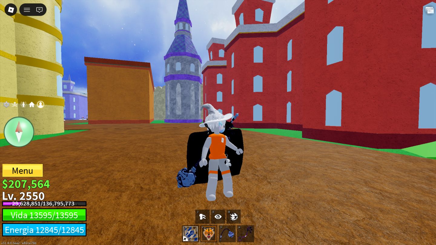 CONTA ROBLOX FOCADA EM BLOX FRUITS, ROUBE UM BAIRONT E BOLA DA MORTE