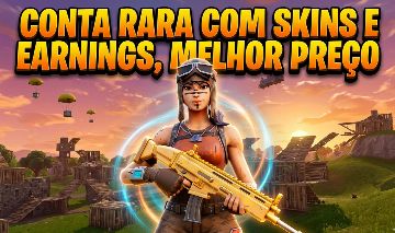Conta Fortnite com 147 Skins | V-Bucks | Passe Midas Completo | Melhor Preço