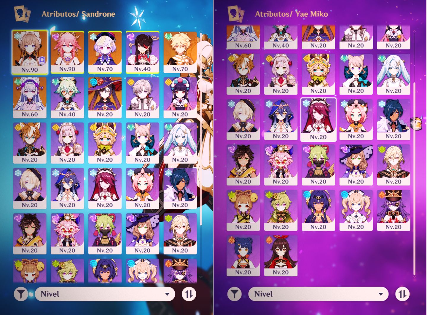NA | AR 55 | Sandrone R1 + Yae Miko