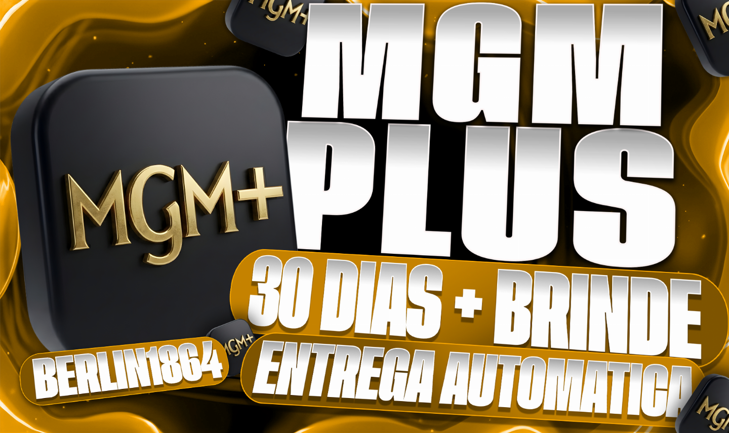 MGM + | MGM PLUS | MGM + ENTREGA AUTOMÁTICA 24H DIA
