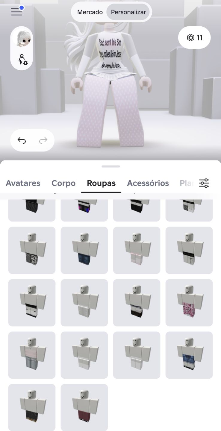 Conta Roblox Feminina!