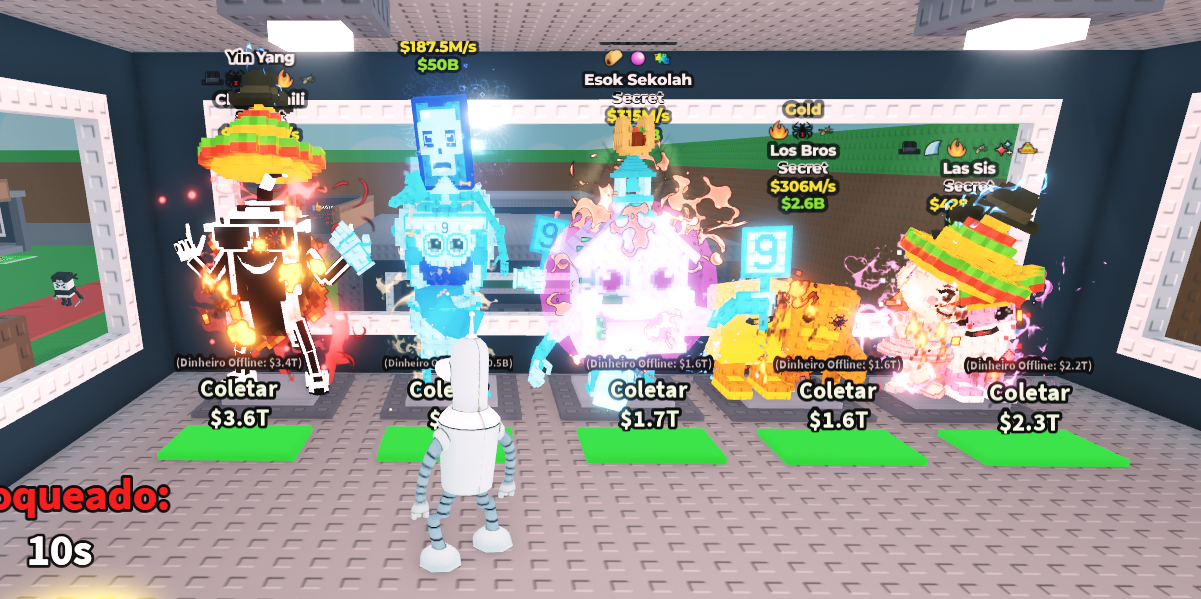 NOVOS BRAINROTS + A LOJA MAIS BARATA DO GGMAX STEAL A BRAINROT/ROUBE UM BRAINROT