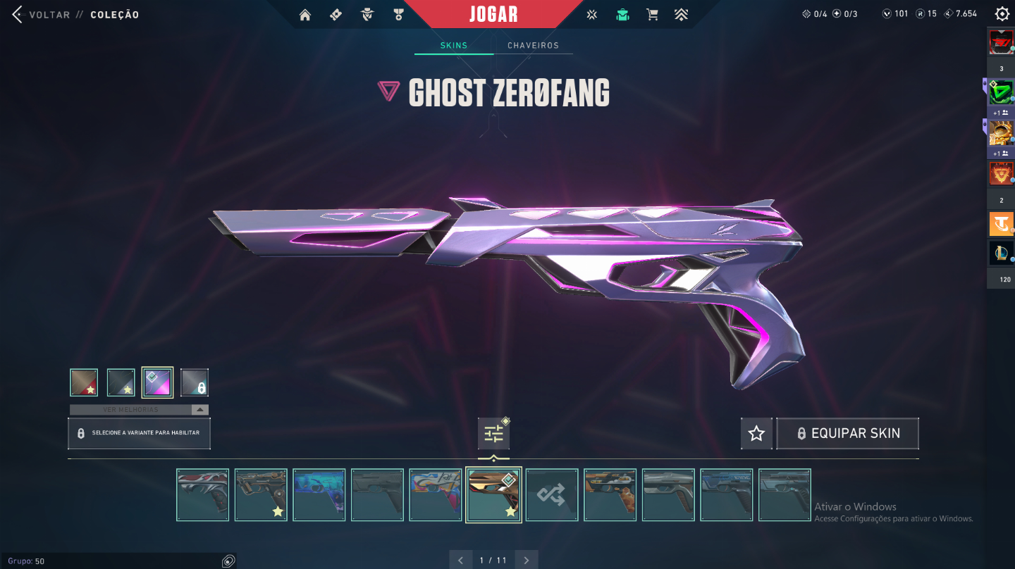 Conta RIOT - Valorant(182 skins)/ League of Legends(837 skins)/TFT (+15k GASTO)