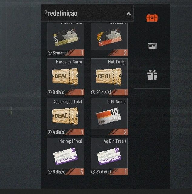 CONTA ARENA BREAKOUT - DOCUMENTO SECRETO (5.5M+) + 3 REDS + 10M ARMAZÉM!
