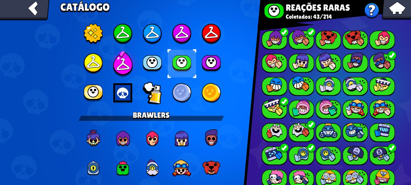 Brawl Stars 61K Troféus Conta Completa | 70 Brawlers | Muitos It