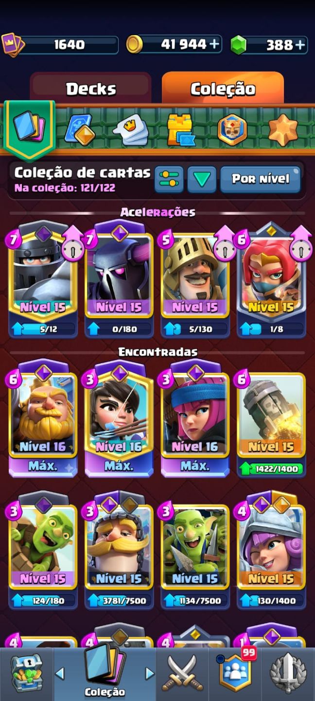 Conta clash, 9 anos de jogo, 10500 troféus + conta brawl (31k)