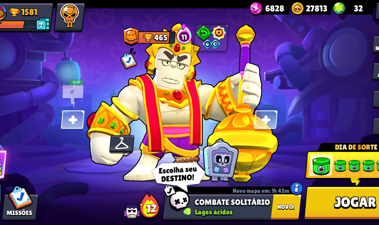 Conta Brawl Stars boa para iniciar