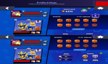CONTA BRAWL STARS | 6K TROFÉUS | 57 BRAWLERS | 111 SKINS | CLASSIC SHELLY