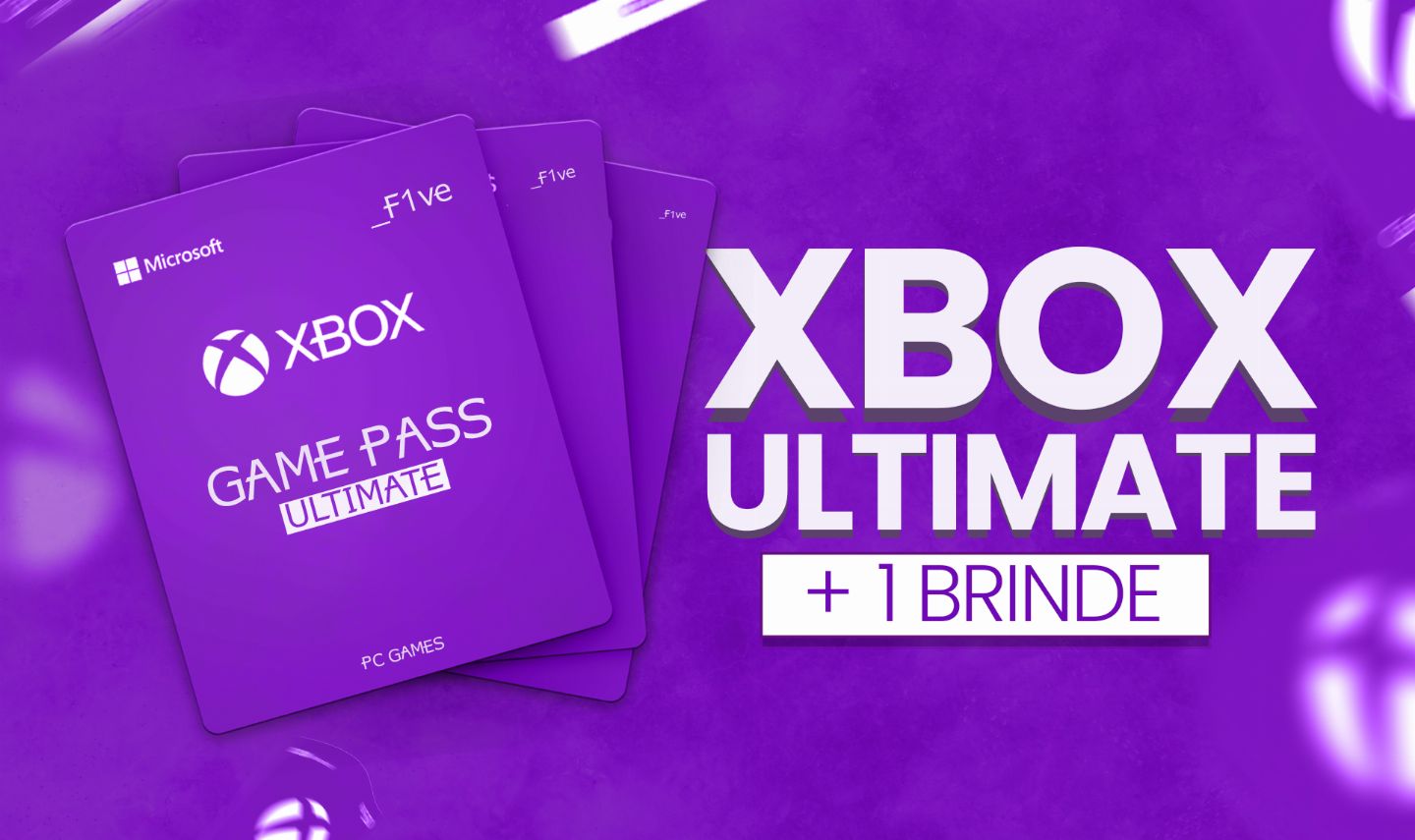 PROMOÇÃO - XBOX GAMEPASS ULTIMATE 2 MESES - CONSOLE, PC XCLOUD - PC KEY + BRINDE