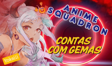 Conta Inicial lvl 20 | Mais de 50 Mil Gemas | 800+ Traits | Anime Squadron