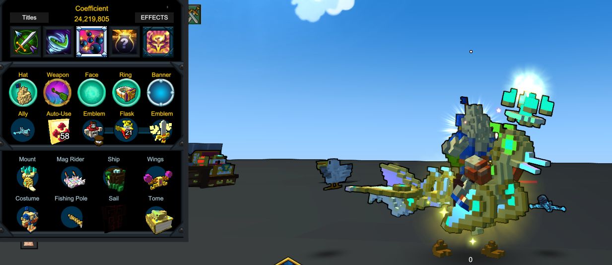 Conta Trove 47K PR c/ Ganda 822 total mastery