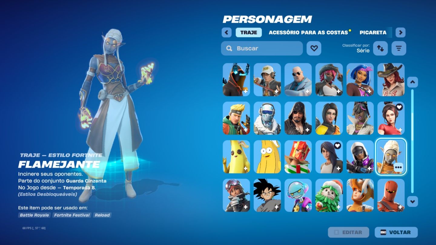 Conta fortnite