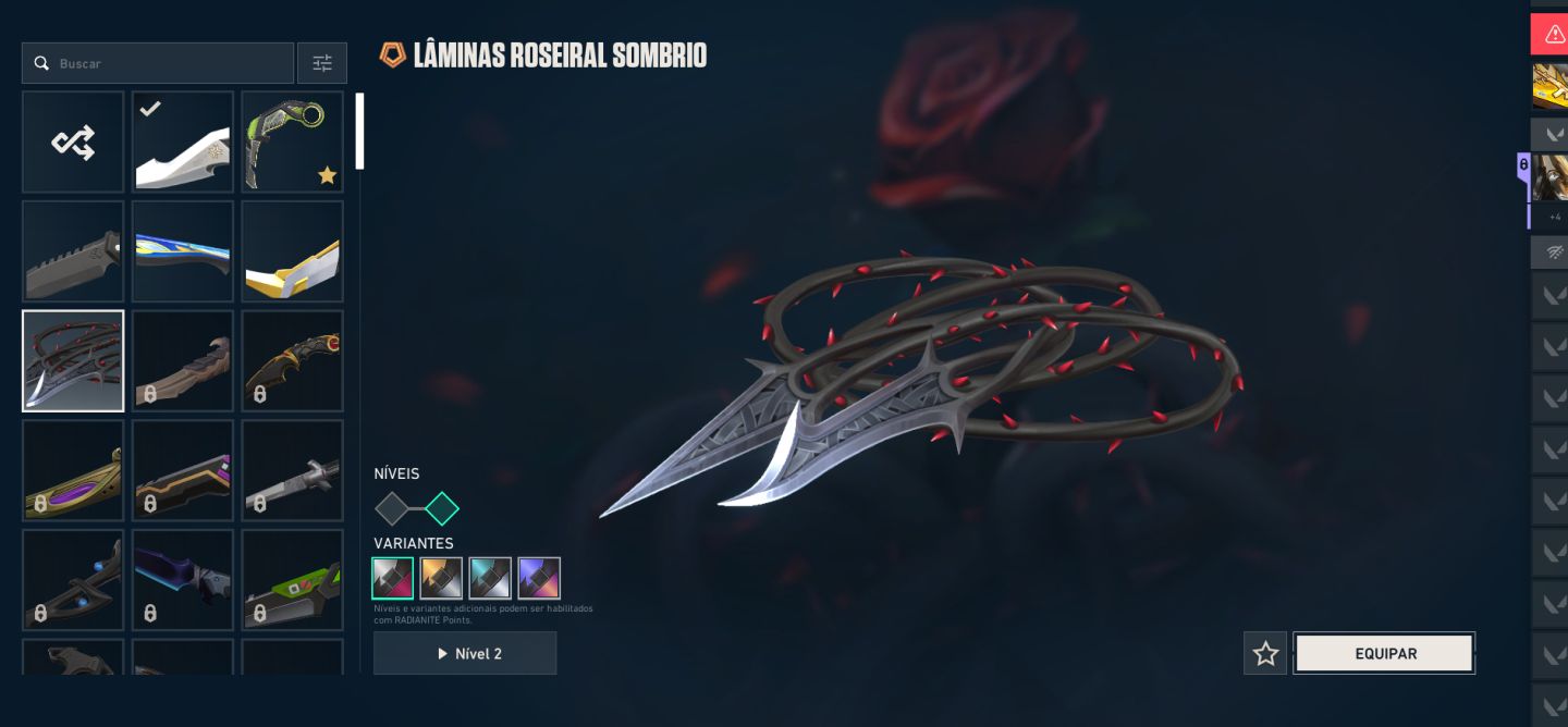CONTA VALORANT ALTO NIVEL, UNICO DONO E MUITAS SKINS! TODAS INFORMAÇOES