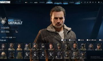 CONTA WARZONE RARA COM RICK GRIMES, SNOOP DOG, GODZILLA, ATOM, UNICO DONO