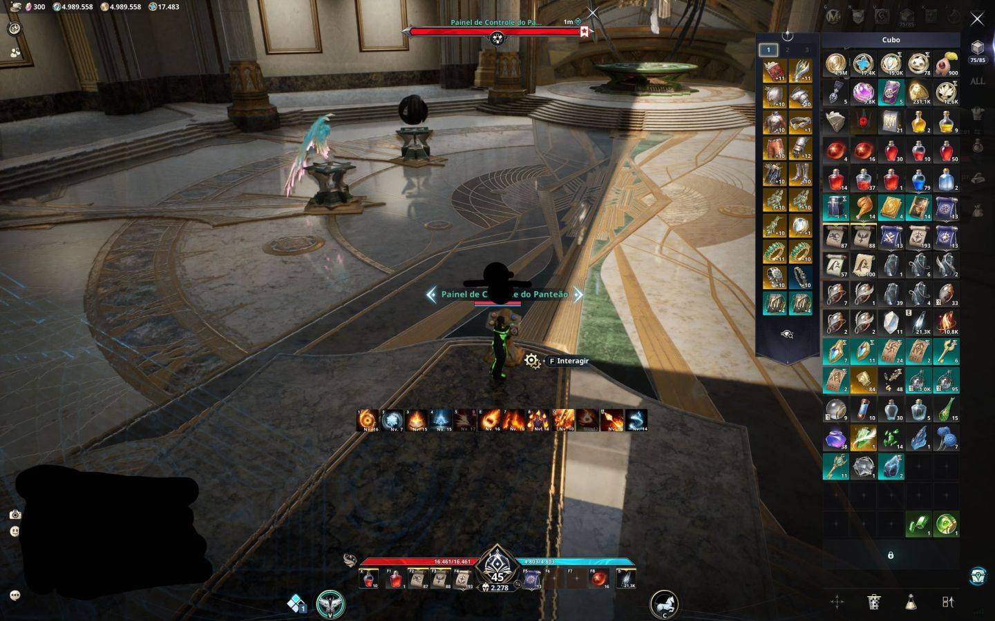 Conta AION 2 Serv Ariel | Sorcerer 45 | 105k de Combate | 3 Personagens Lv. 45