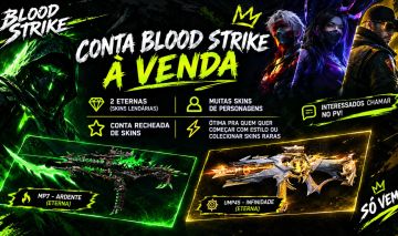 CONTA DE BLOOD STRIKE BARATA ATÉ DEMAIS