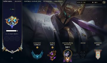 CONTA LEAGUE OF LEGENDS PLAT4 SOLOQ - 4 SKINS EXALTADAS - 50 SKINS MITICAS