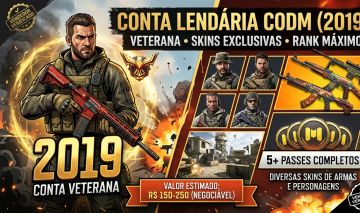 CONTA DE CALL OF DUTY MOBILE