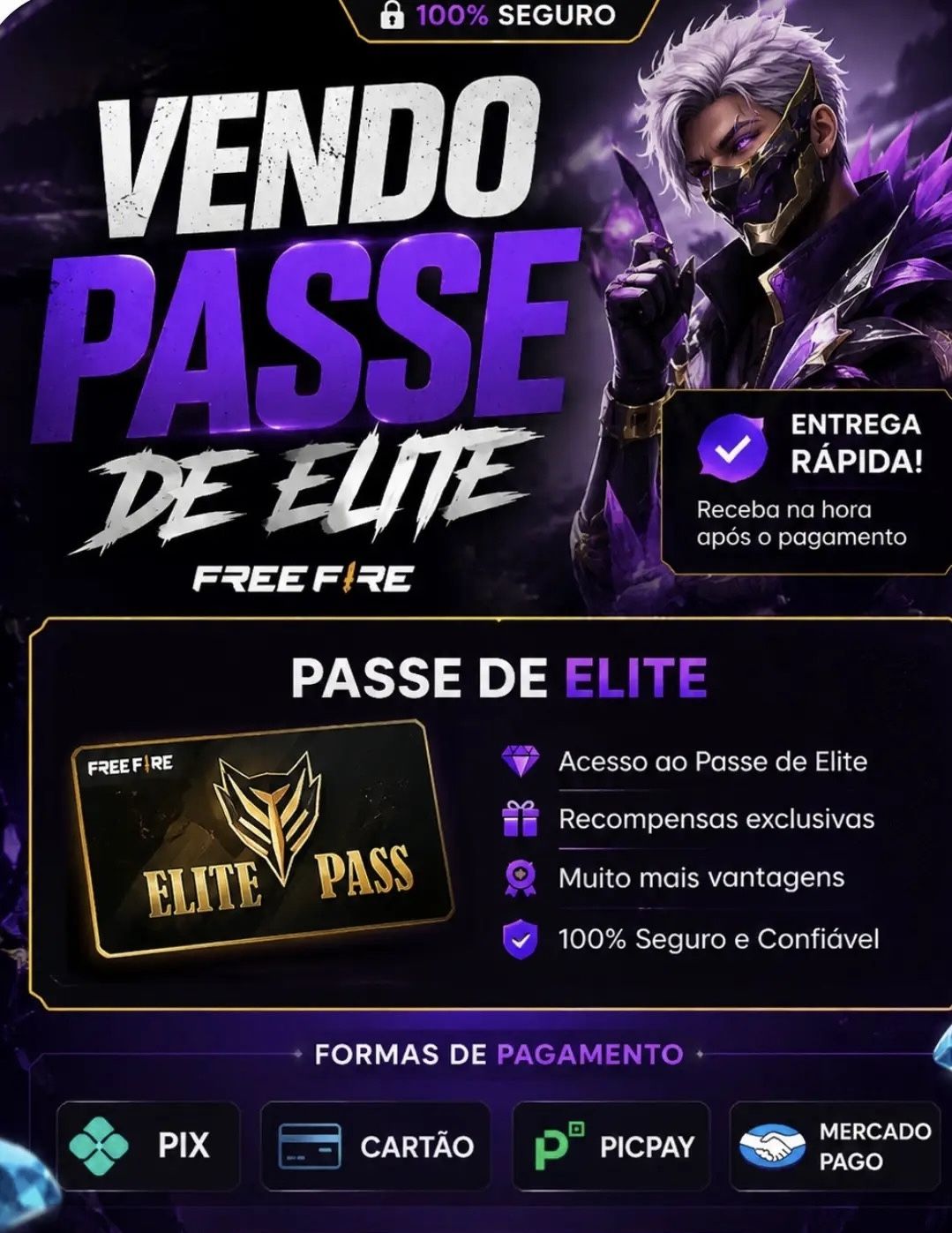 Passes de Free Fire