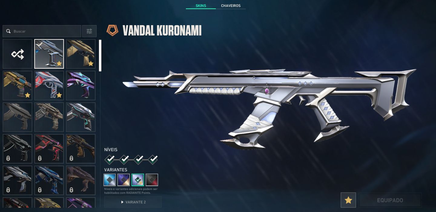 Conta Valorant Pacote Arcane 2.0 Lvl 76