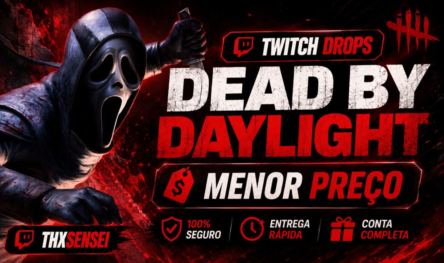 [MAIS BARATO] Dead By Daylight - TWITCH DROPS- MUITOS ITENS