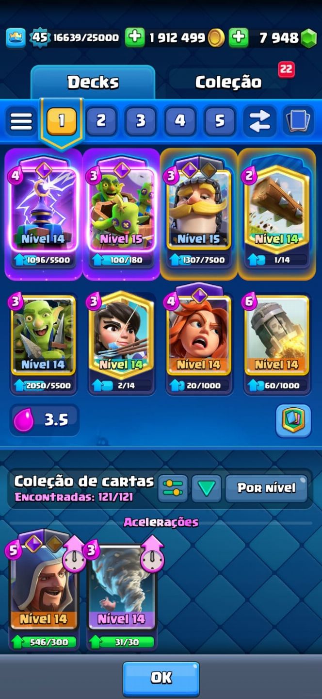 Conta rara clash royale (PROMOÇÃO) para iniciar em alto nível