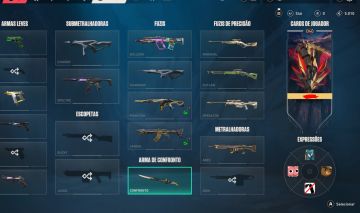 CONTA PREMIUM COM PACOTE CHAMPION 24 , VCT 25 KARAMBIT E VANDAL ARCANE!