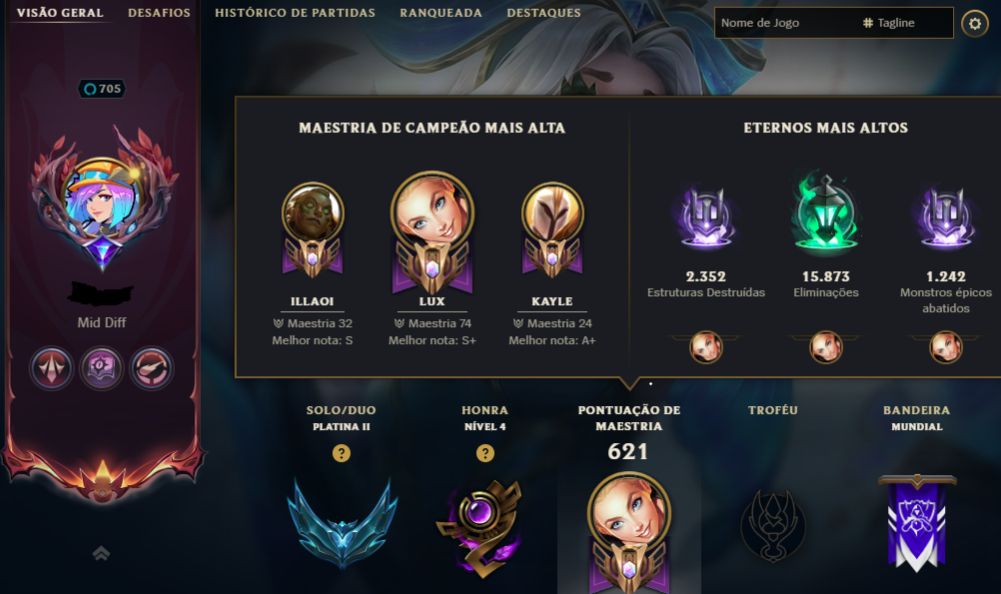 Conta LoL 453+Skins (5 Ultimate, 16 Míticas, 43 Lendárias, 226 Épicas)