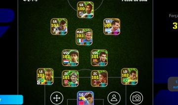 Conta de efootbal rara Messi 106 , Totti 103 entre outros