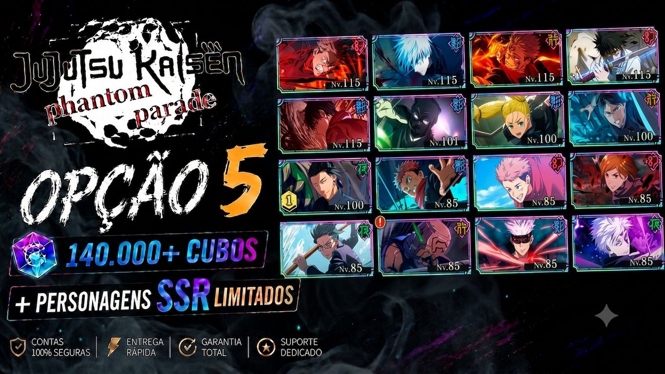 Contas Jujutsu Kaisen Phantom Parede Global