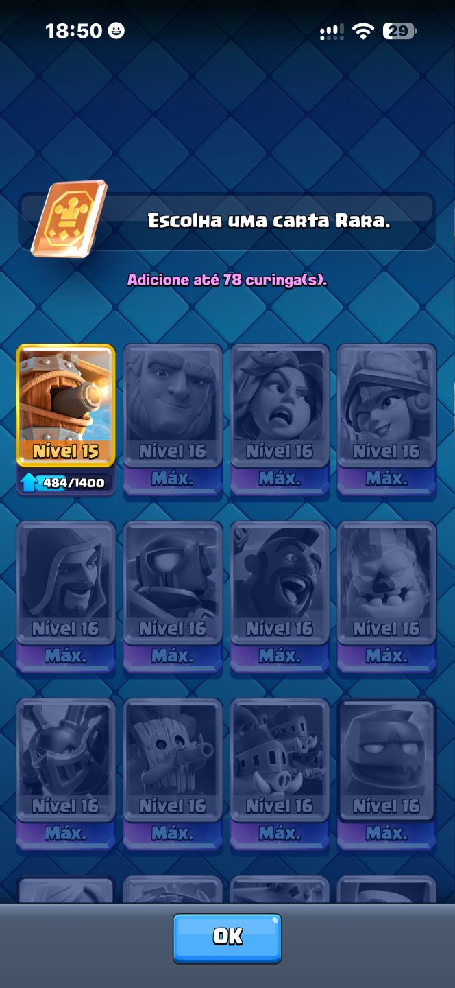 CONTA CLASH ROYAL FULLL TOPADA !