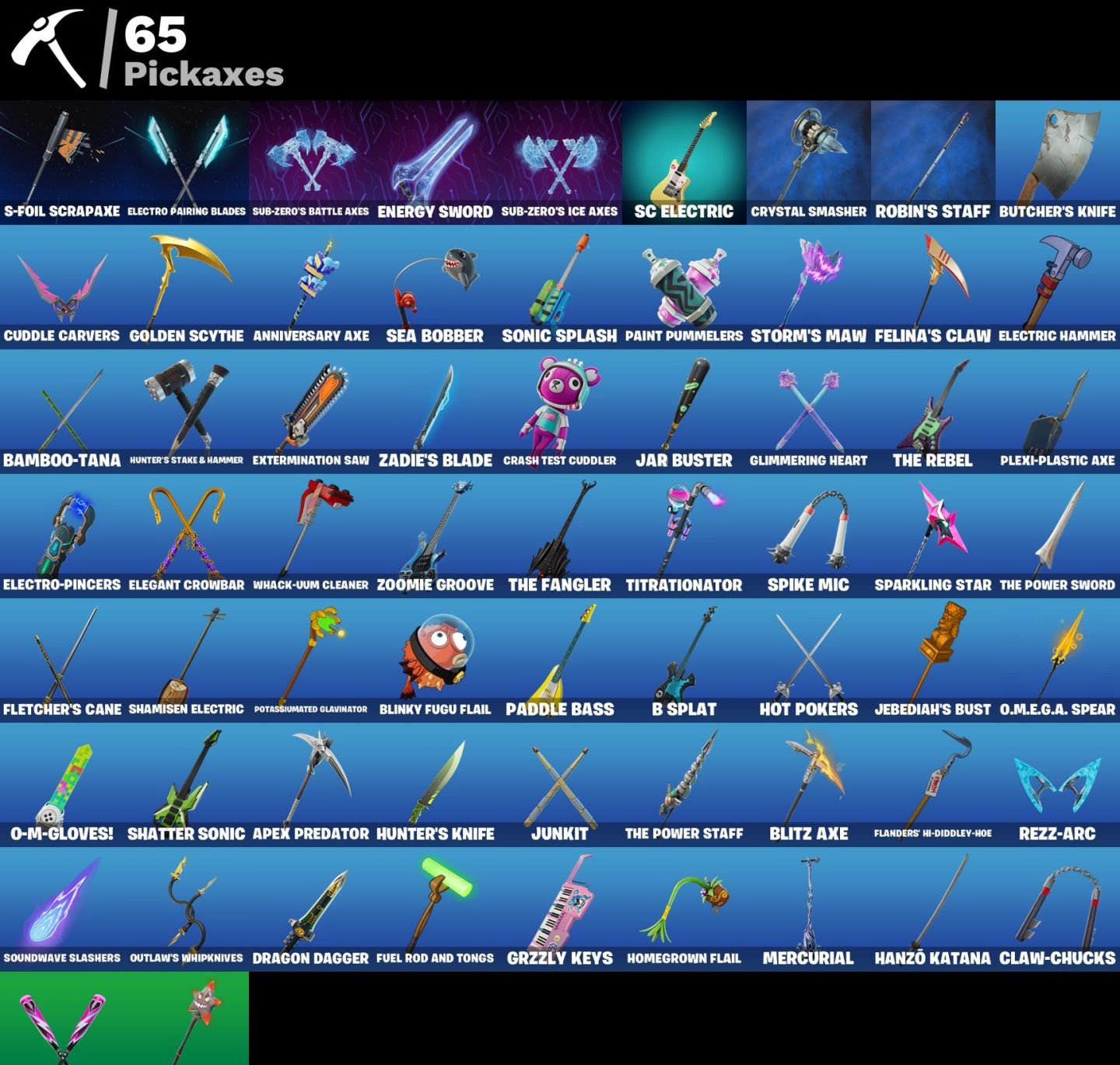 CONTA FORTNITE 35 SKINS/ OUTLAW MIDAS /HOMER SIMPSON /POWER RANGER/ ZIGGY / BIG
