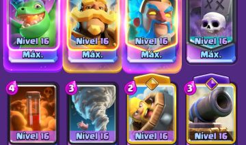 Conta full de clash royale