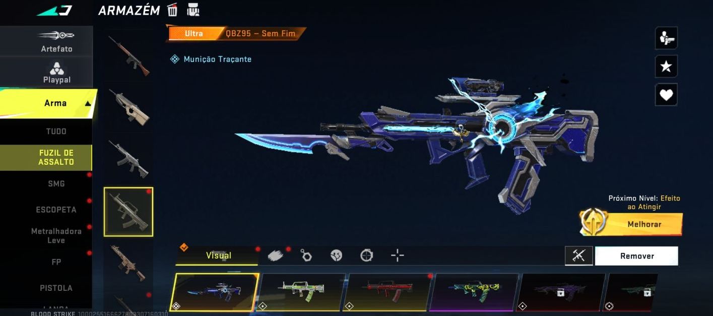 Conta blood strike com melhores skins