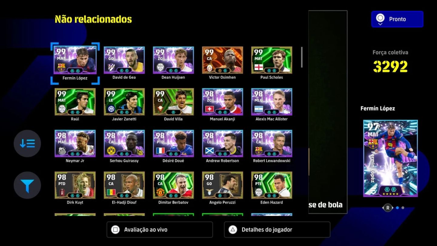 Conta Efootball Playstation