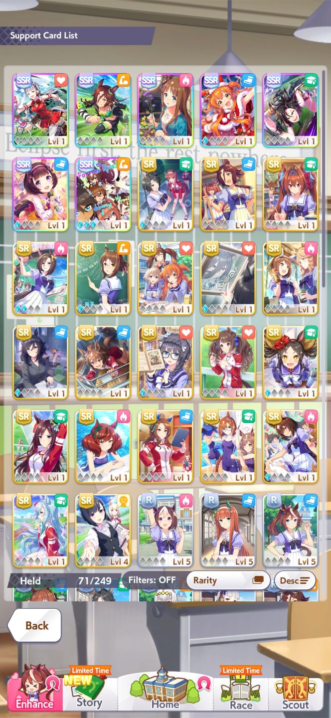 Conta umamusume com xmas oguri cap